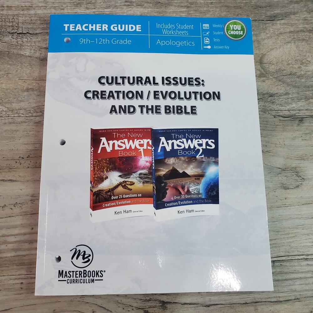 Cultural Issues: Creation/Evolution and the Bible (Teacher Guide) by Master Book